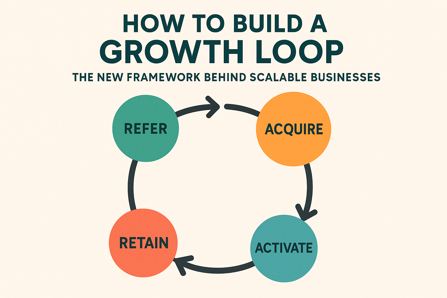 How to Build a Growth Loop: The New Framework Behind Scalable Businesses
